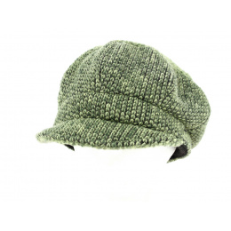 Green newsboy cap by Mayser