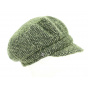Green newsboy cap by Mayser