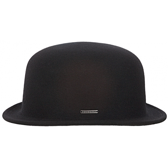 Black Bowler Hat Bombetta Conway - Stetson