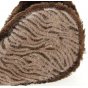 Chocolate Zebra Earmuffs - Traclet