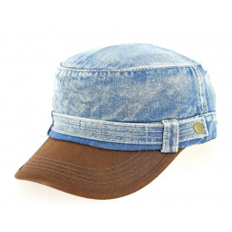 Light Denim Cuban Cap - Traclet
