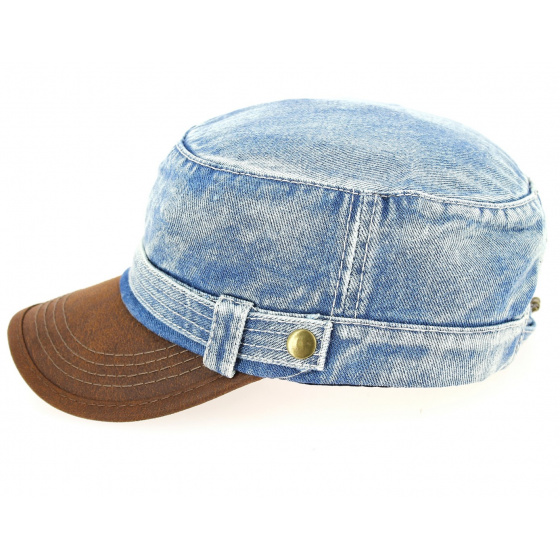 Light Denim Cuban Cap - Traclet