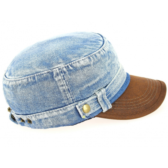 Light Denim Cuban Cap - Traclet