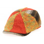 Orange Patchwork Duck Bill Cap - Traclet