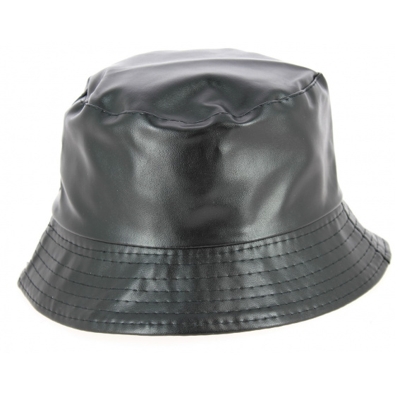 Black Seagull Rain Bucket Hat - Traclet