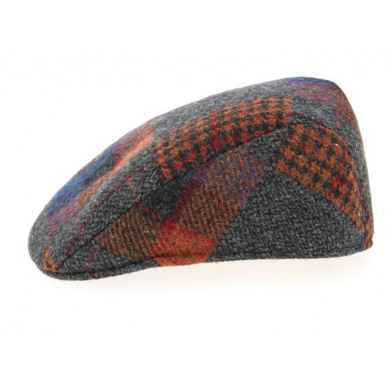 Norris Patchwork Flat Cap - Traclet