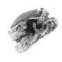 Megeve Gray Boiled Wool Toque - Traclet