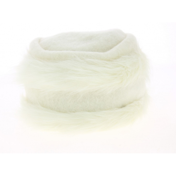 Toque Megève Crème Laine- Traclet