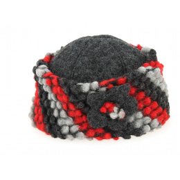 Women's Victoria Wool Toque Anthracite - Traclet