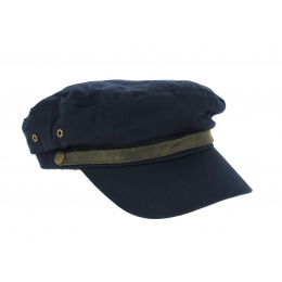 Casquette Fisherman Coton Marine- Traclet 