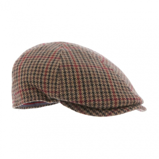 Curved Sanford Wool Cap Beige - Herman