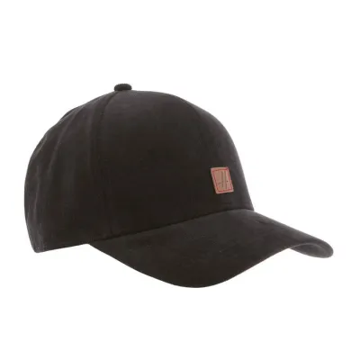Black Velvet Cotton Conquest Baseball Cap - Herman Reference: 1151 | Traclet Hat Shop