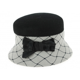 hat cloche Black