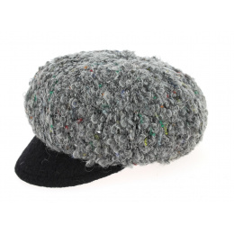 Hanae Wool Newsboy Cap - Traclet