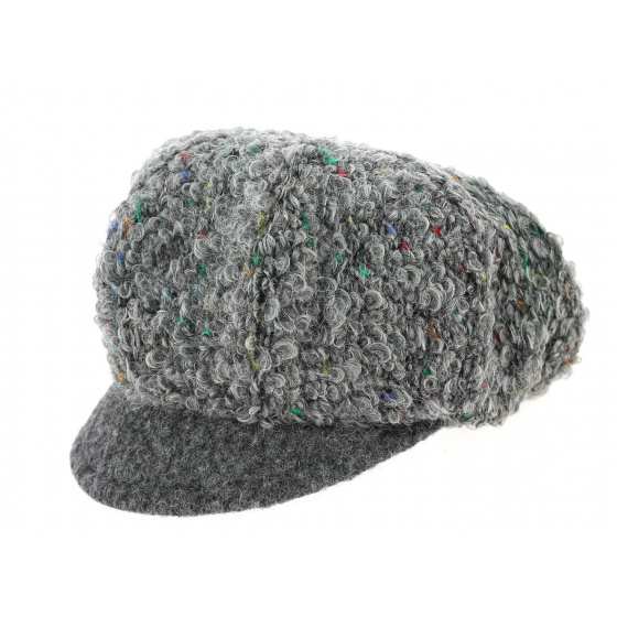 Hanae Wool Newsboy Cap - Traclet Hanae Wool Newsboy Cap - Traclet