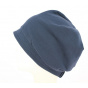 Navy blue chemotherapy turban