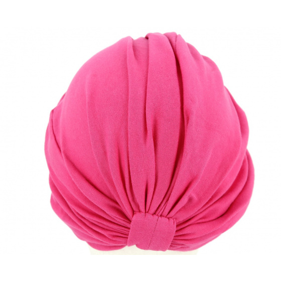 Fuchsia Chemotherapy Turban - Fléchet Fuchsia Chemotherapy Turban - Fléchet