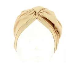 Turban Chimiothérapie Beige- Fléchet  Reference : 3511 | Chapellerie Traclet