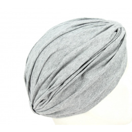 Turban Chimiothérapie Gris- Fléchet