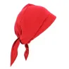 Red Cotton Chemotherapy Headscarf Turban - Traclet Reference: 2145 | Traclet Hat Shop