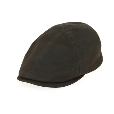 Duck Bill Leather Cap Brown - City Sport Reference: 6929 | Chapellerie Traclet