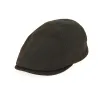 Casquette Bec de Canard Cuir  Marron - City Sport  Reference : 6929 | Chapellerie Traclet