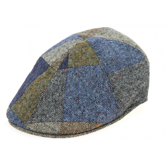 Ravenne Duck Bill Patchwork Wool Cap - Traclet