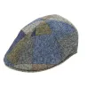 Casquette Bec de Canard Ravenne Patchwork Laine- Traclet  Reference : 2215 | Chapellerie Traclet