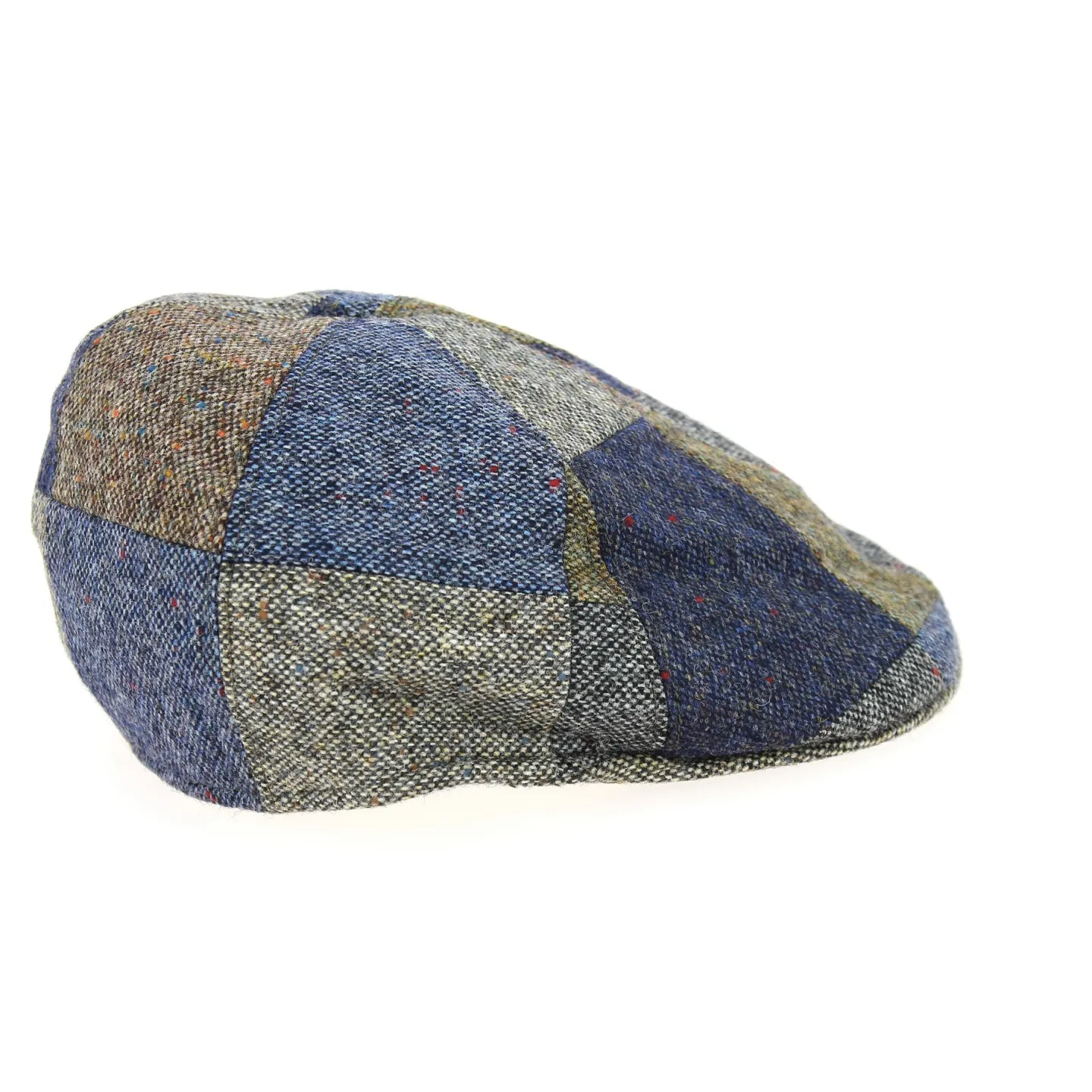 Ravenne Duck Bill Patchwork Wool Cap - Traclet Reference: 2215 | Traclet Hat Shop