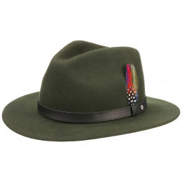 Yutan Flexible Olive Hat - Stetson