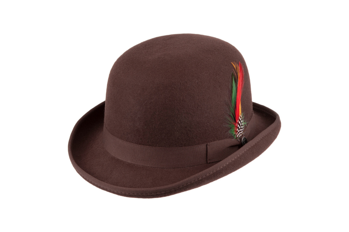 Chapeau melon English Derby Marron Jaxon