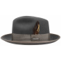 Gray Wool Vitafelt Fedora Hat - Stetson