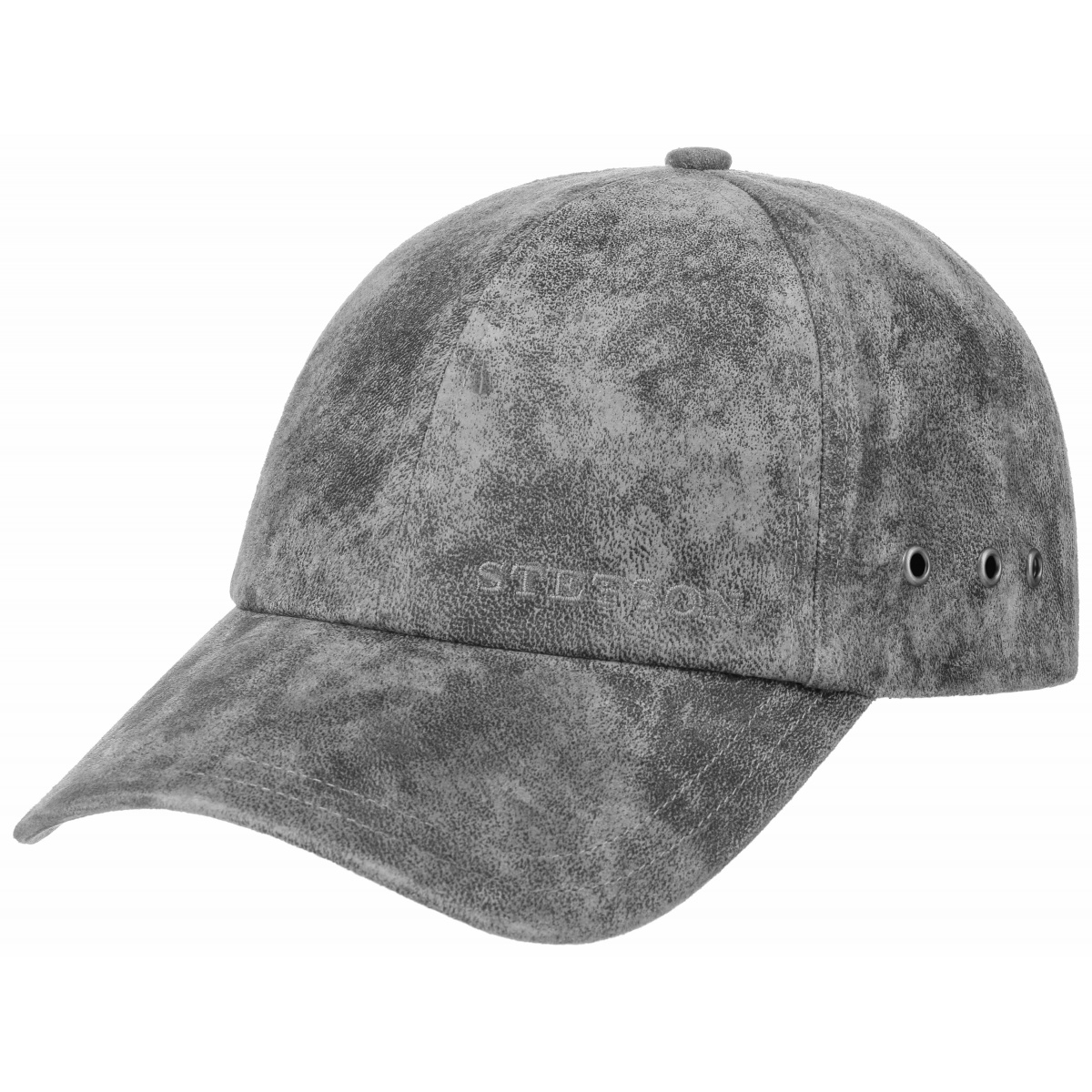 Joes Pigskin Baseball Cap Grey- Stetson Reference : 898 | Chapellerie ...