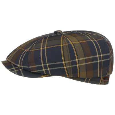Hatteras Check Cotton Cap - Stetson Reference: 2279 | Traclet Hat Shop