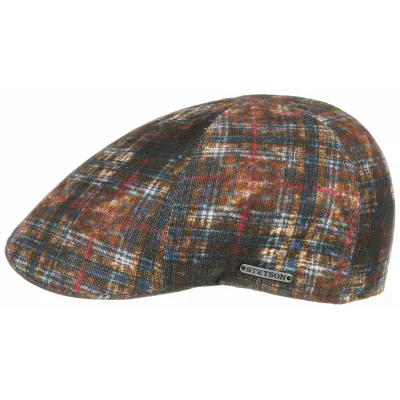 Casquette Bec de Canard Printed Babycord Coton - Stetson