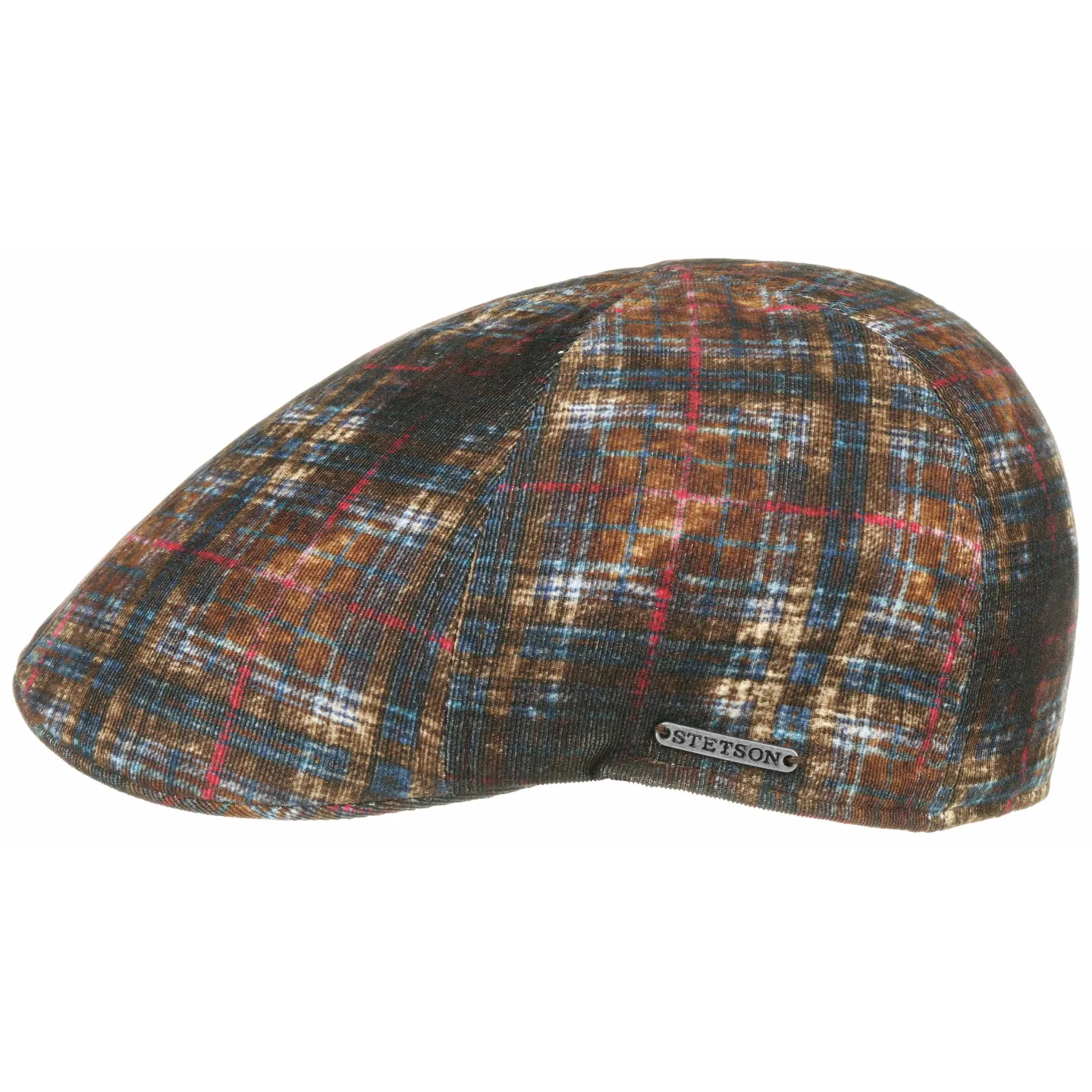 Casquette Bec de Canard Printed Babycord Coton - Stetson