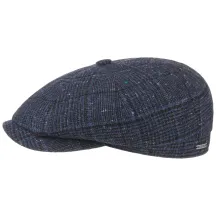 Casquette Hatteras Laine Bleu Marine- Stetson Reference : 6385 | Chapellerie Traclet