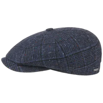 Casquette Hatteras Laine Bleu Marine- Stetson Reference : 6385 | Chapellerie Traclet