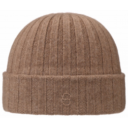 Cashmere Surth Camel Beanie - Stetson