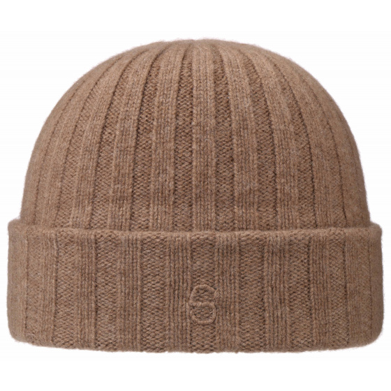Cashmere Surth Camel Beanie - Stetson