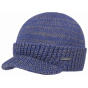 Blue Cotton Beanie Cap - Stetson