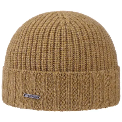 Camel Wool Beanie Camel - Stetson  Reference: 2300 | Chapellerie Traclet