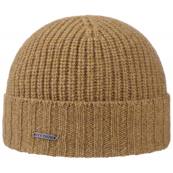 Camel Wool Beanie Camel - Stetson