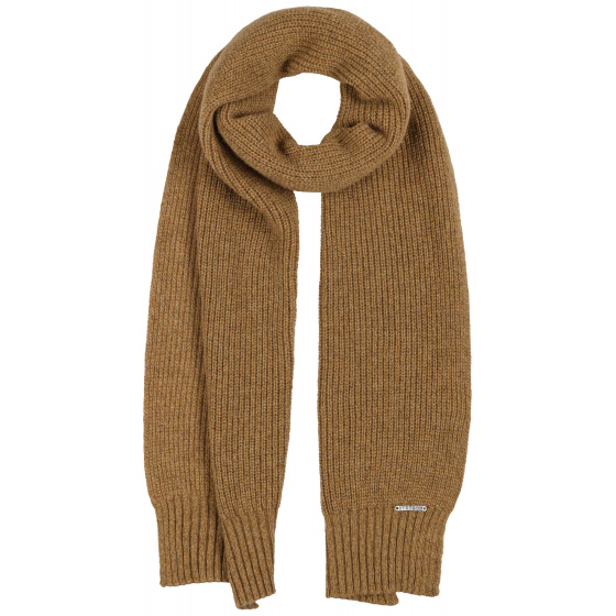 Camel Wool Scarf- Stetson