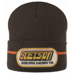 Brown Racing Cuff Beanie - Stetson