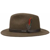 Brown Powell Woolfelt Hat - Stetson Reference: 5446 | Traclet Hat Shop