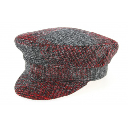 Camaret Anan Red & Anthracite Cap - Traclet