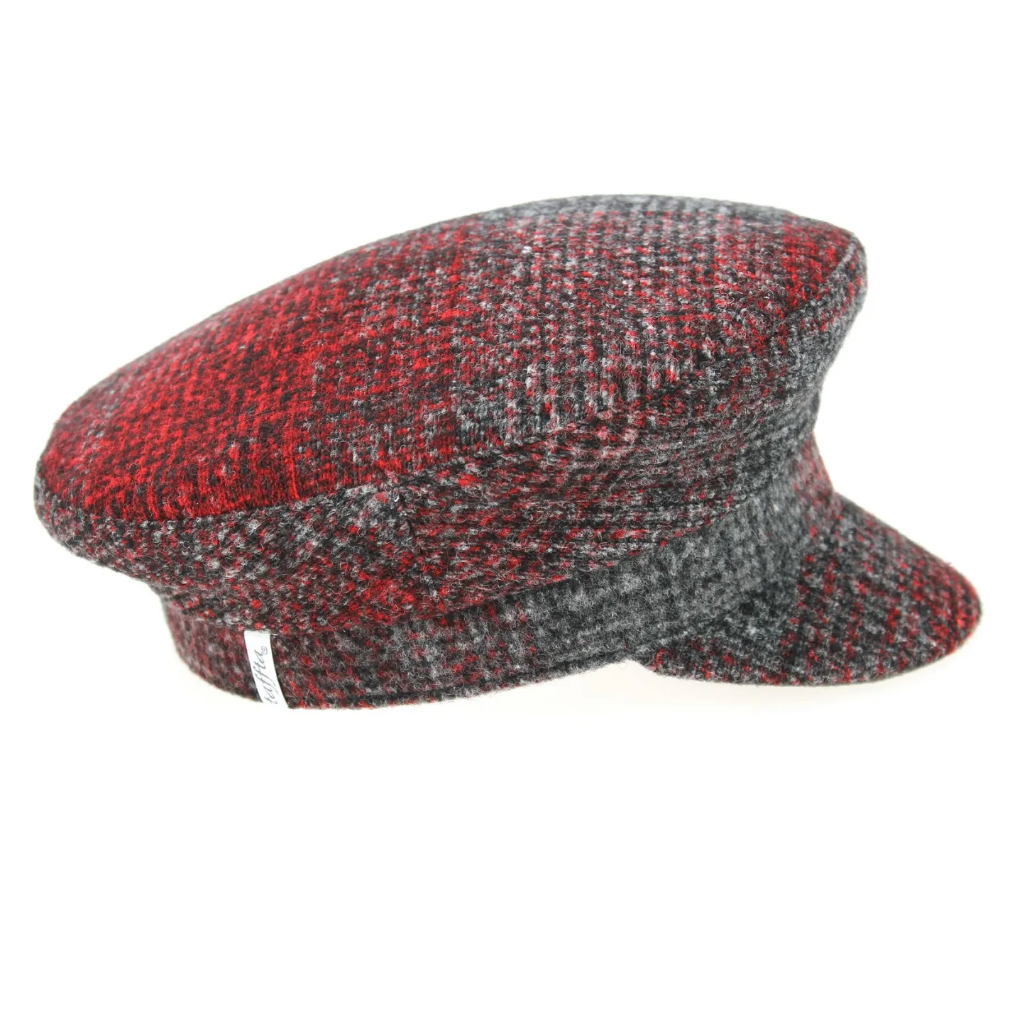 Casquette Camaret Anan Rouge & Anthracite- Traclet  Reference : 9805 | Chapellerie Traclet
