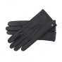 Black unlined pecari leather glove - Roeckl