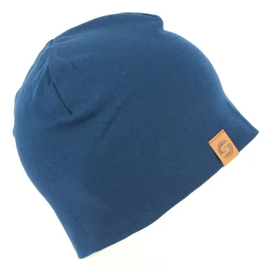 Blue Cotton Basic Beanie - Super Yellow Reference: 4042 | Traclet Hat Shop